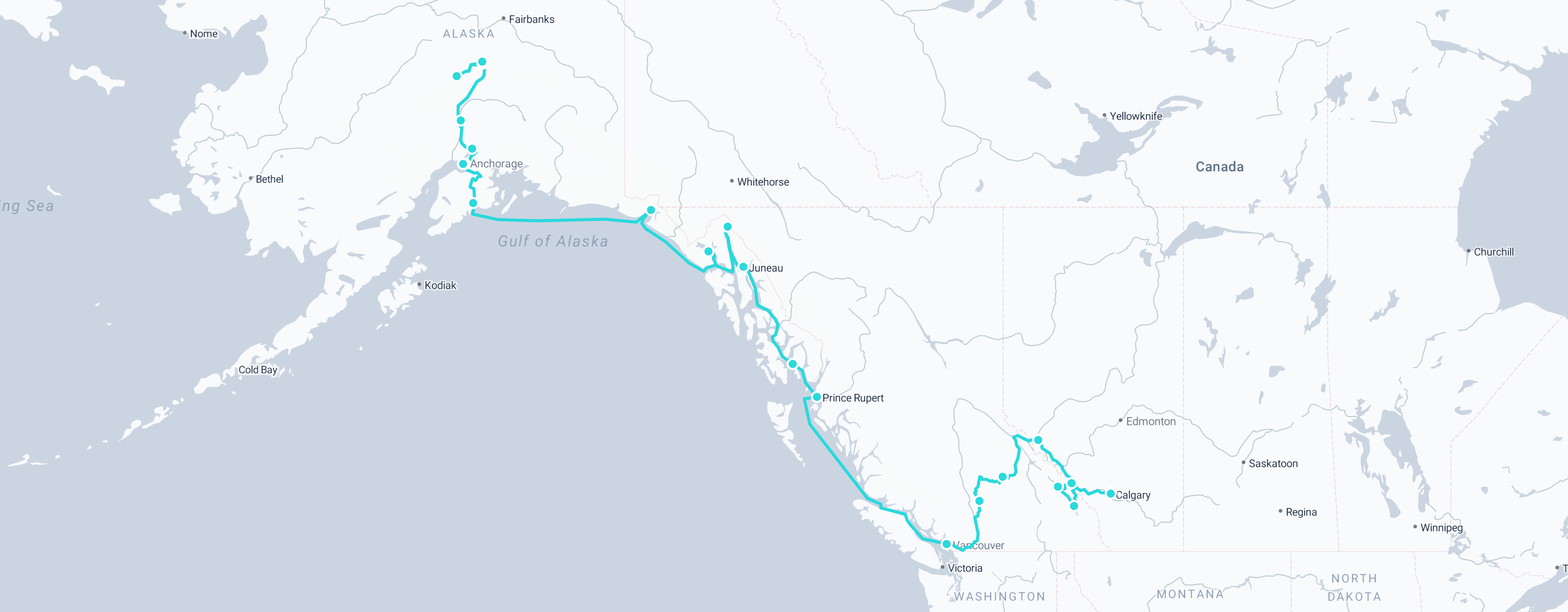 map alaska